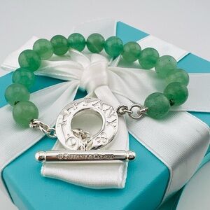 Tiffany Aventurine Toggle Bracelet